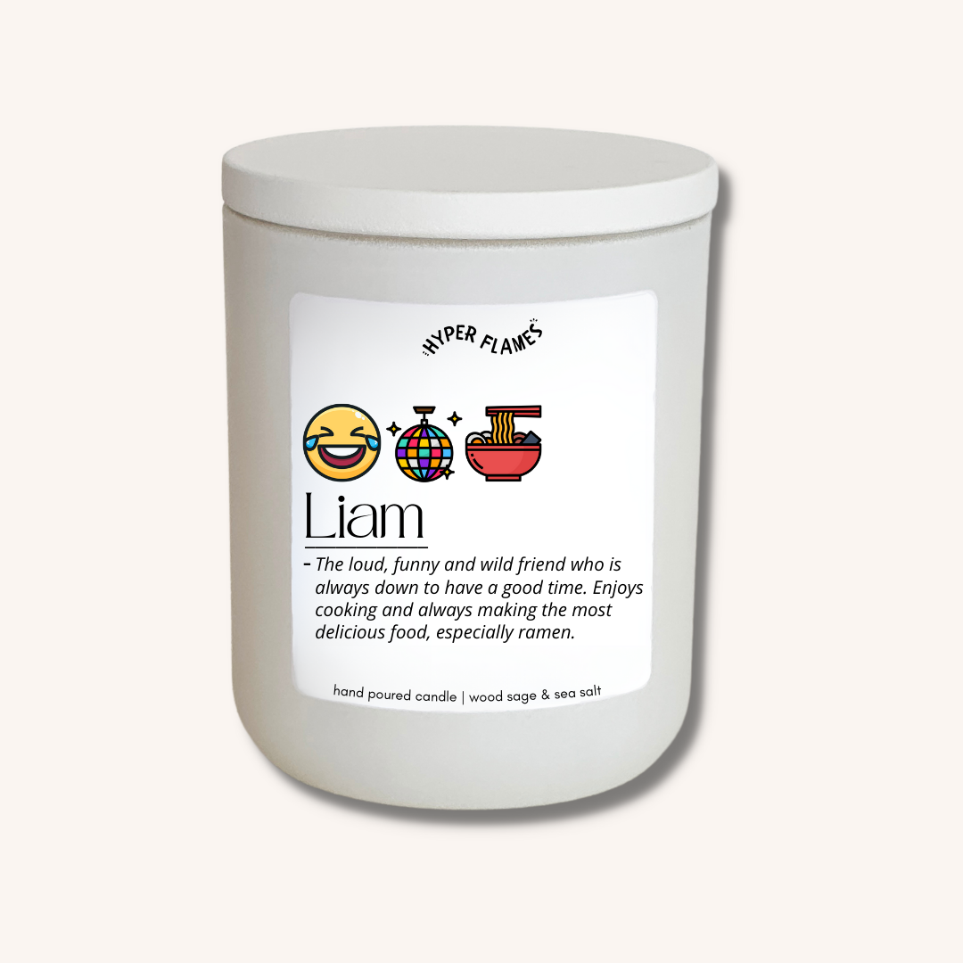 Personalised Icon Candle - Colour